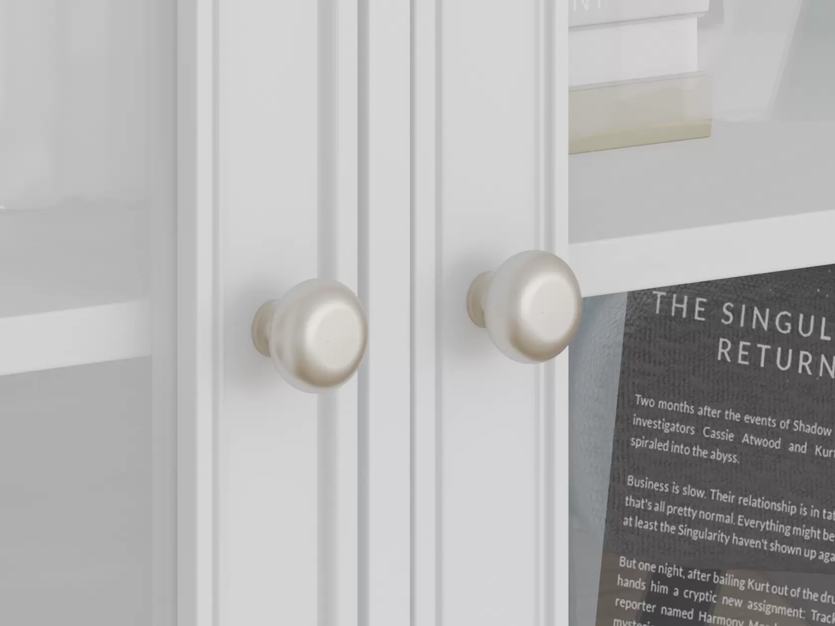 Шкаф-витрина Люси 3 двери