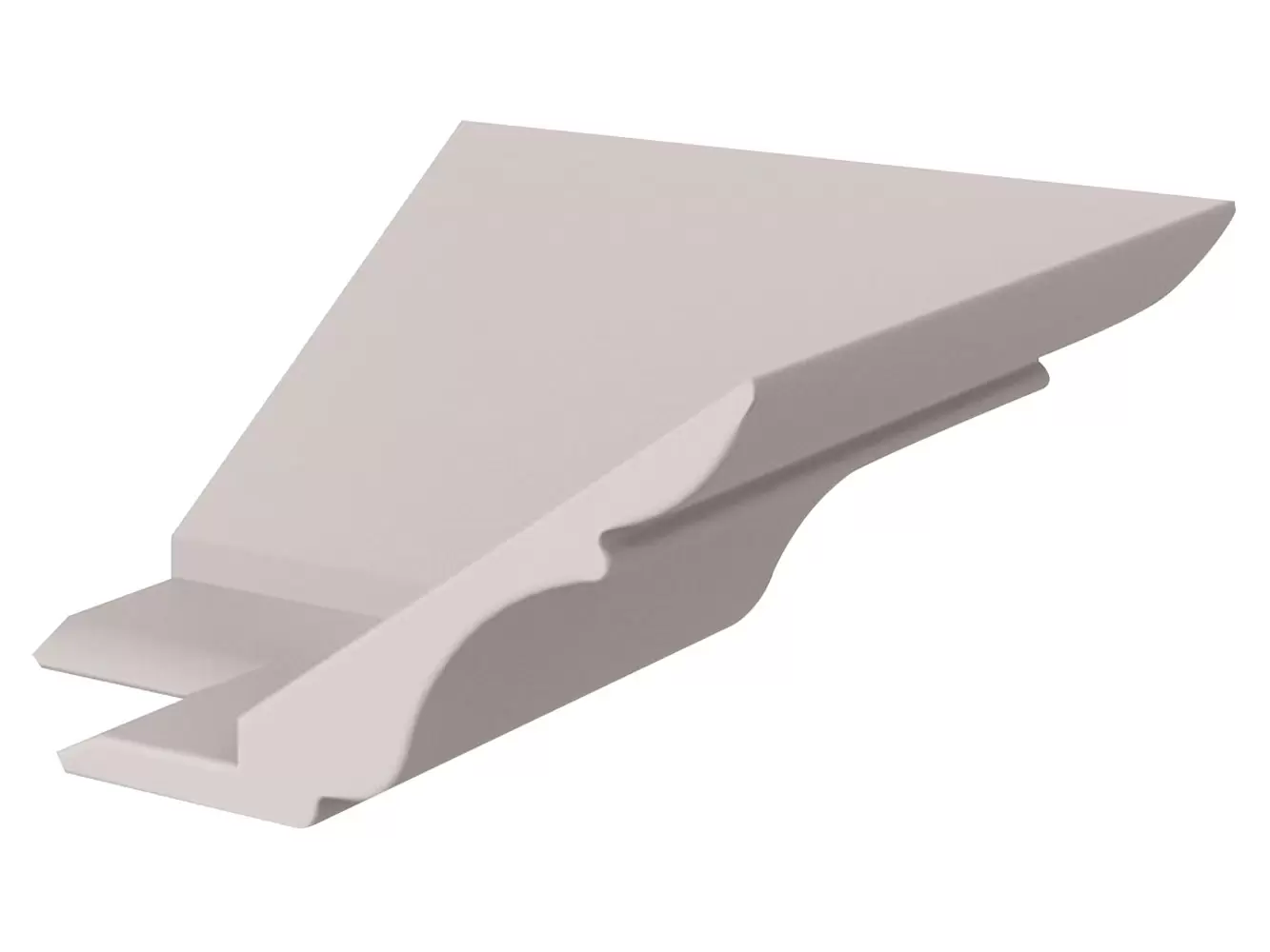 Элемент карниза концевой наружный 90 град Мишель