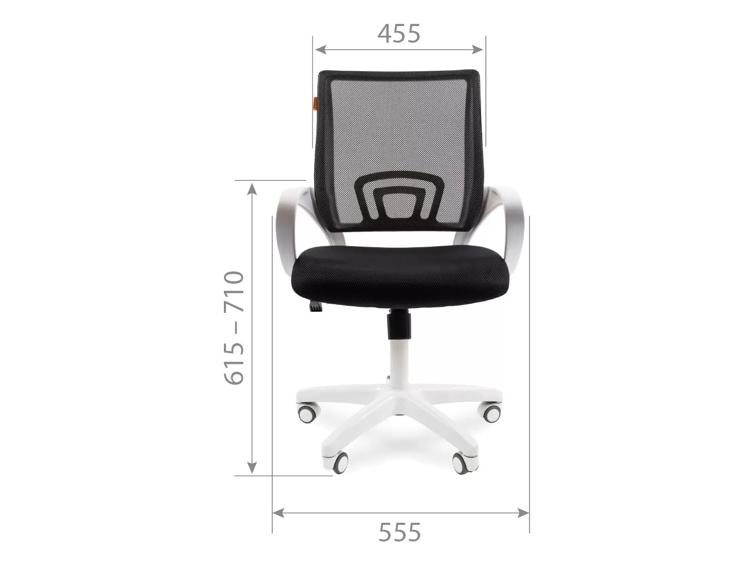 Офисное кресло Chairman 696 white