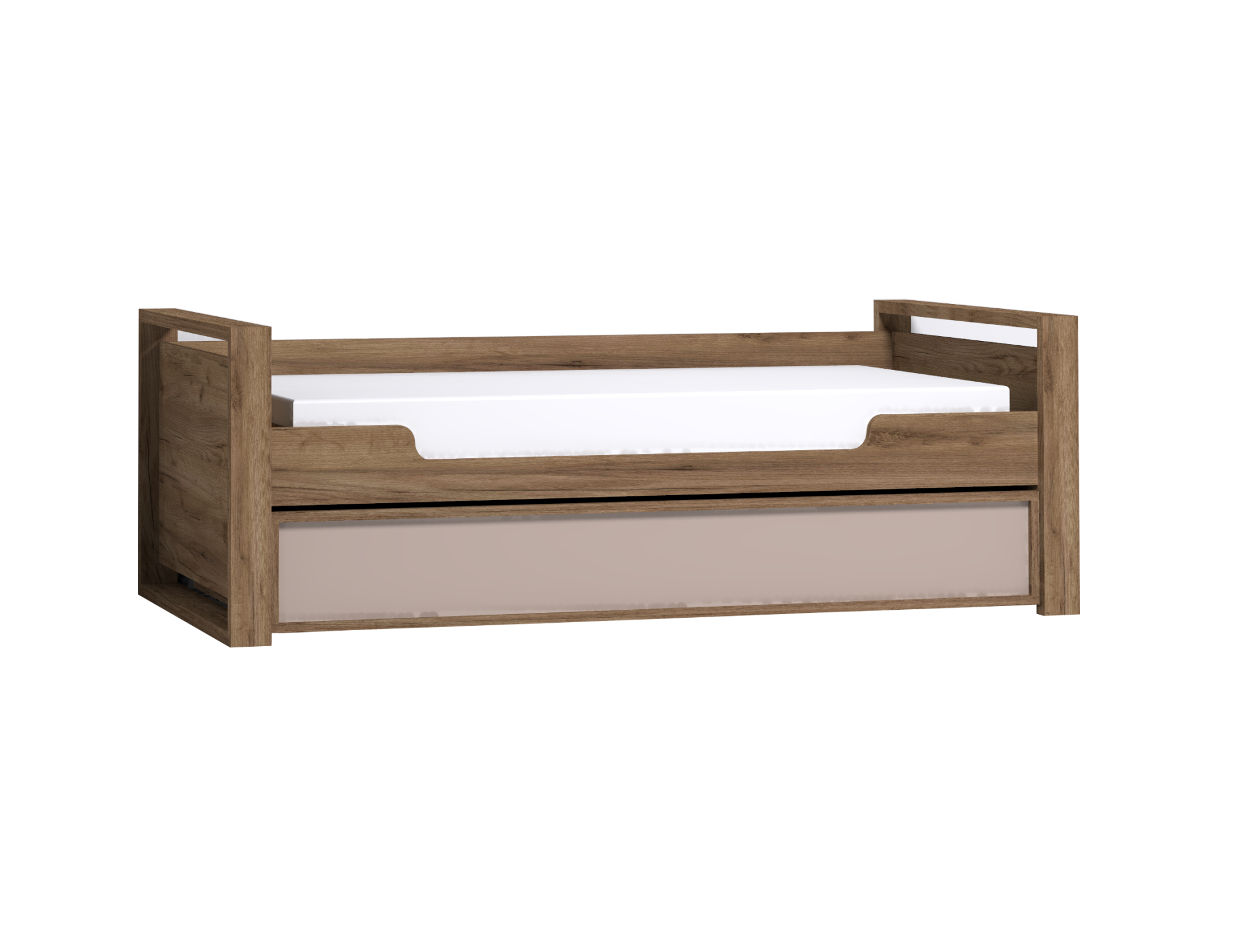 Кровать Nature 80 90х190, дуб табачный