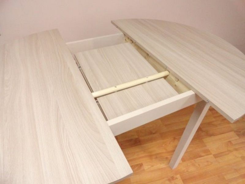 Стол обеденный С круглой крышкой