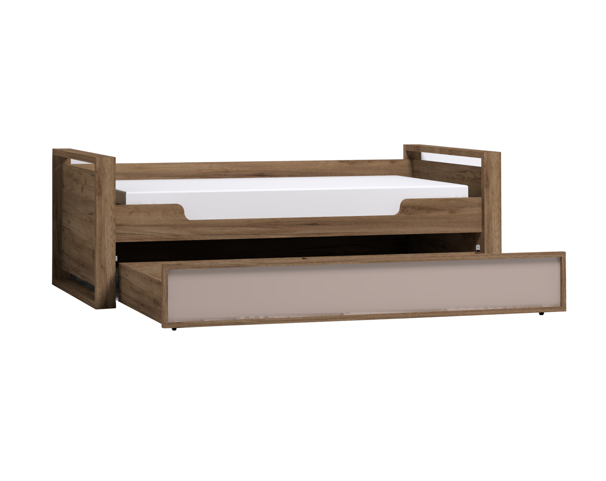 Кровать Nature 80 90х190, дуб табачный